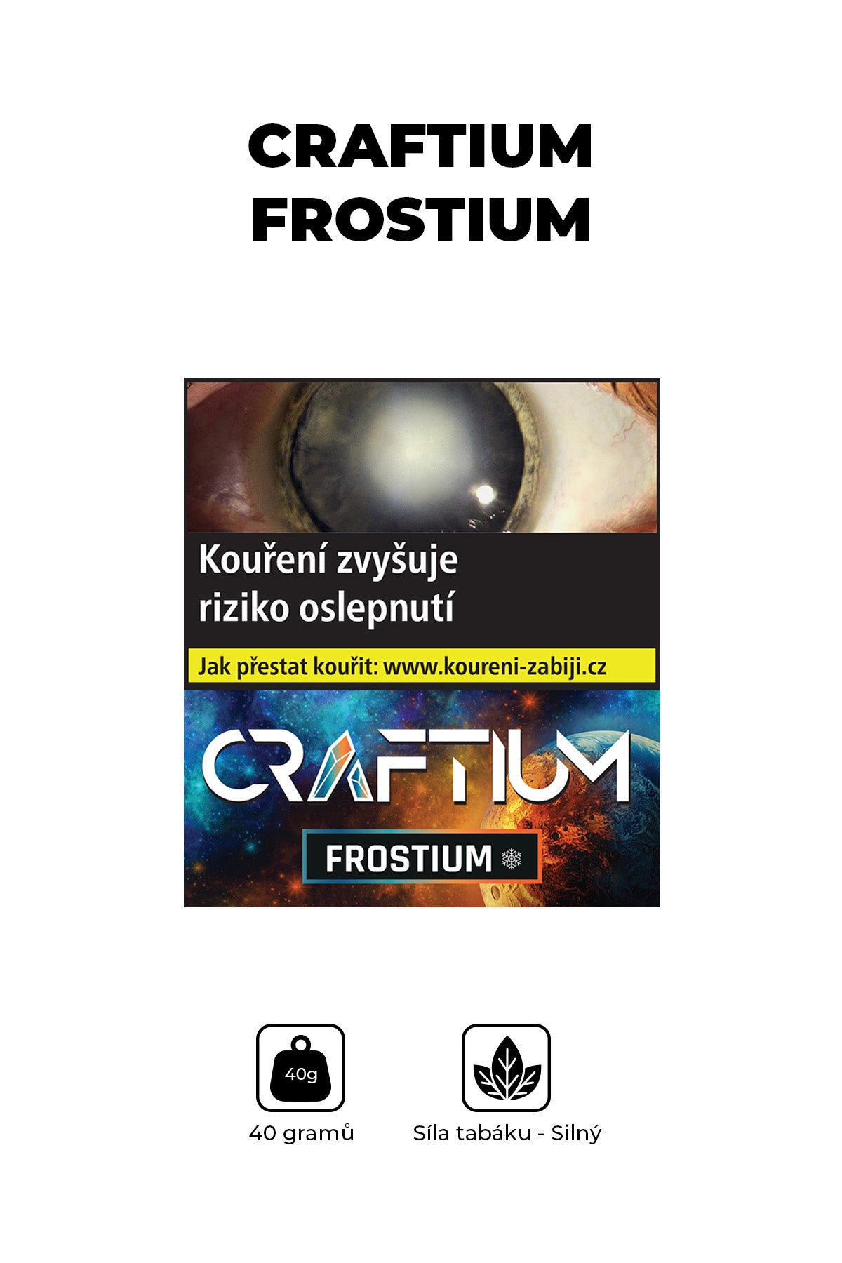 Tabák - Craftium 40g - Frostium