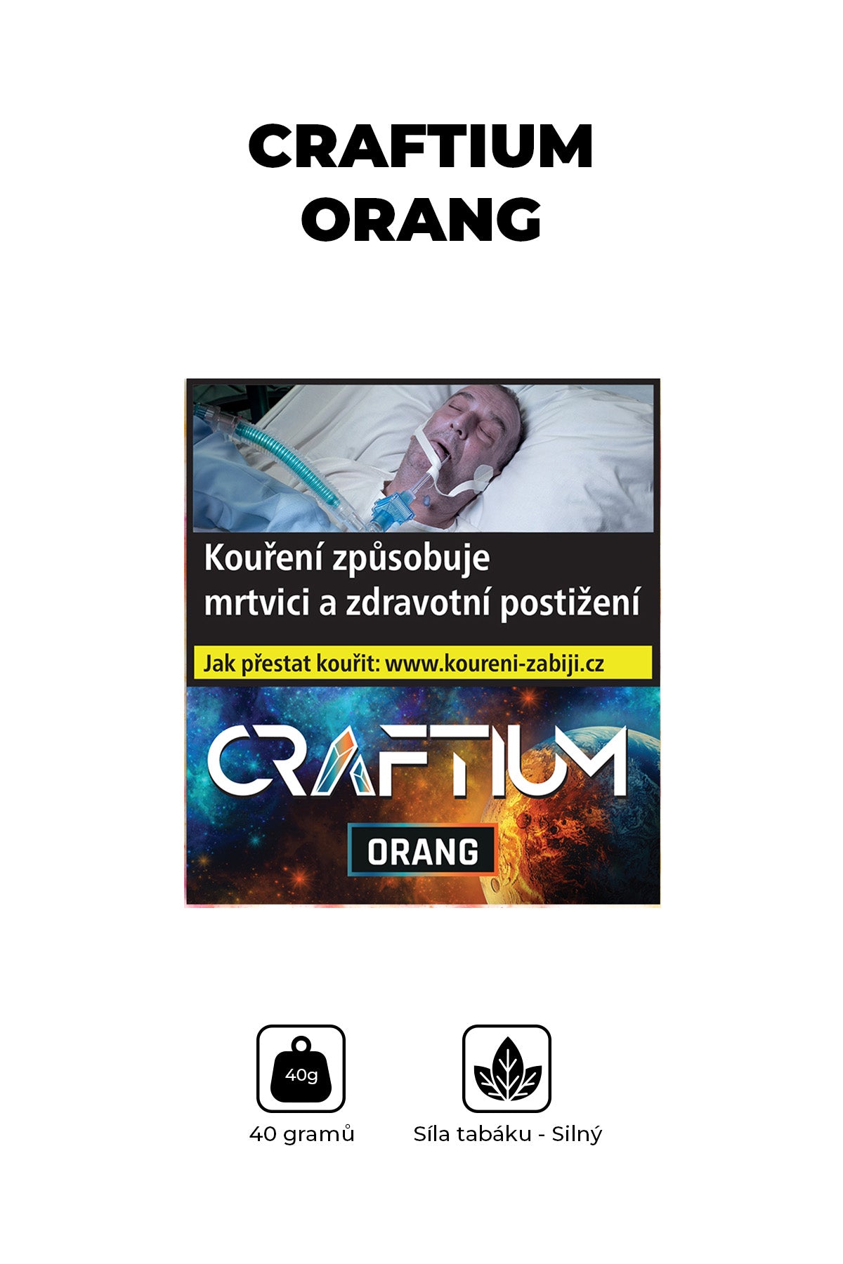 Tabák - Craftium 40g - Orang