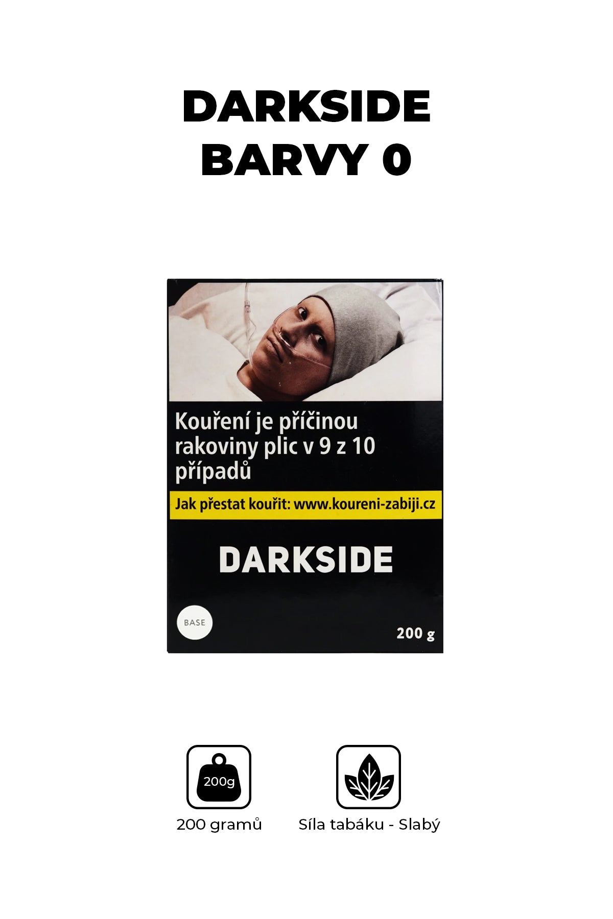 Tabák - Darkside Base 200g - Barvy 0