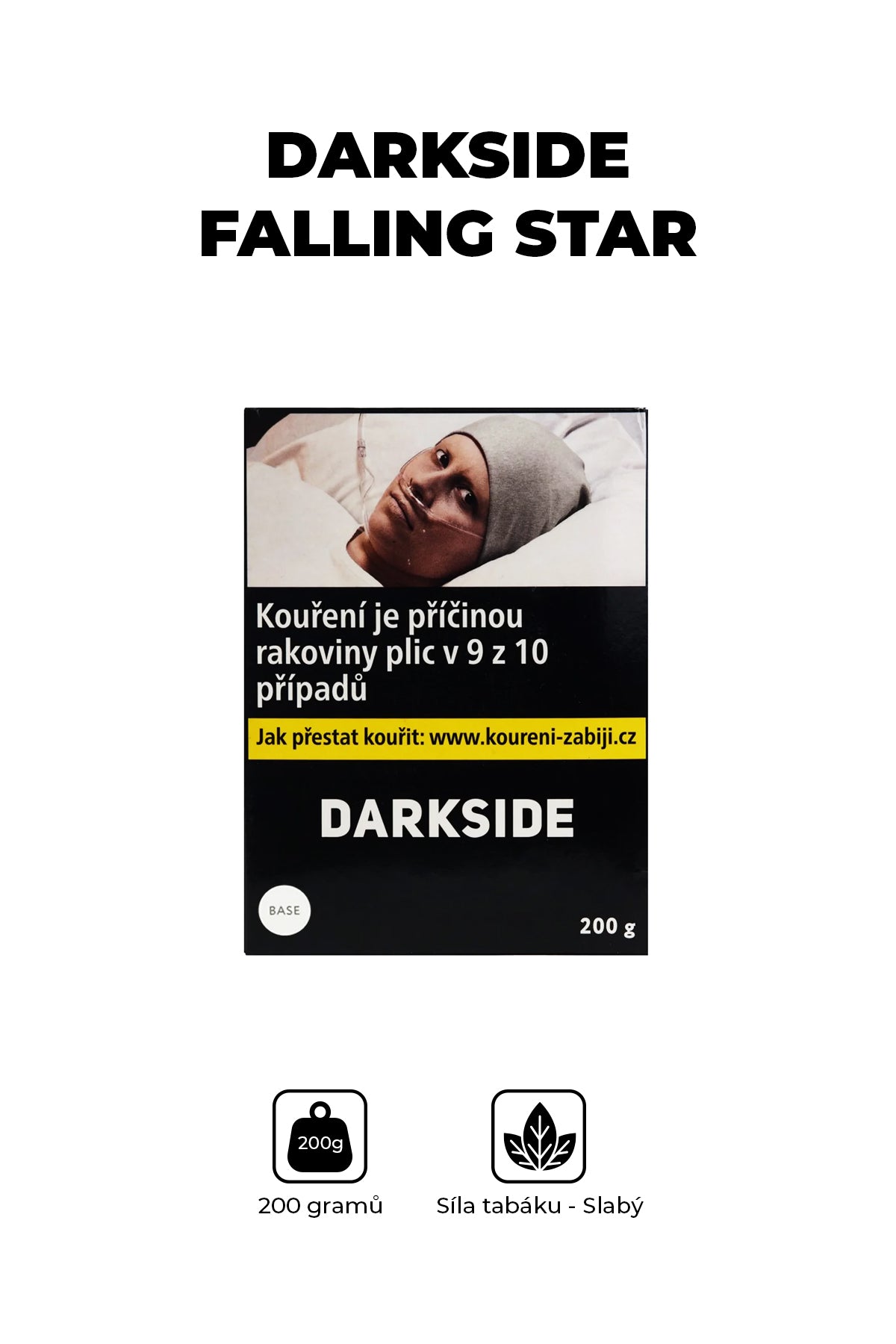 Tabák - Darkside Base 200g - Falling Star