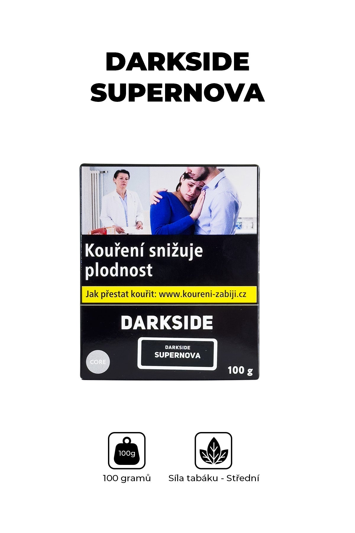 Tabák - Darkside Core 100g - Supernova