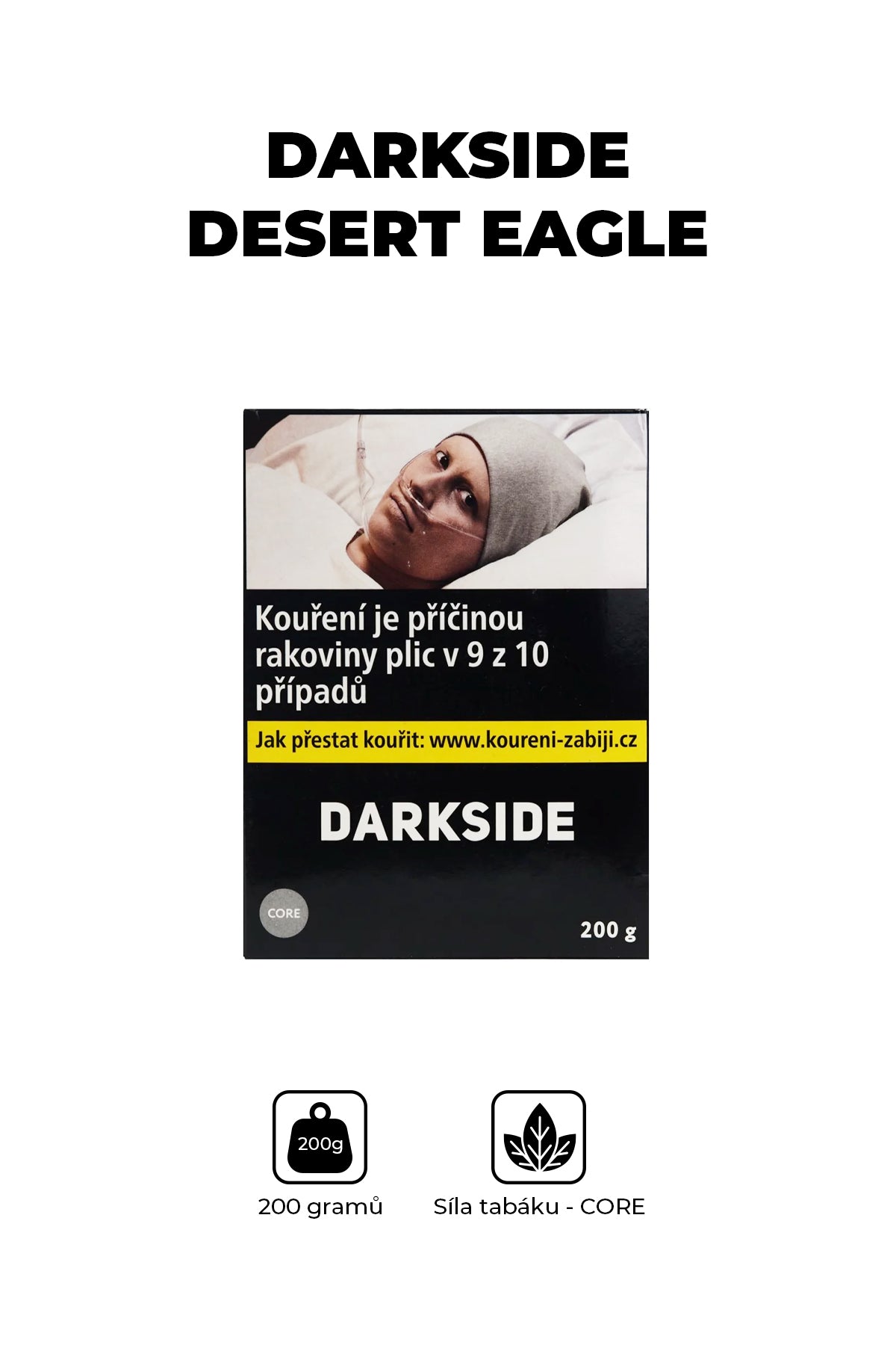 Tabák - Darkside Core 200g - Desert Eagle