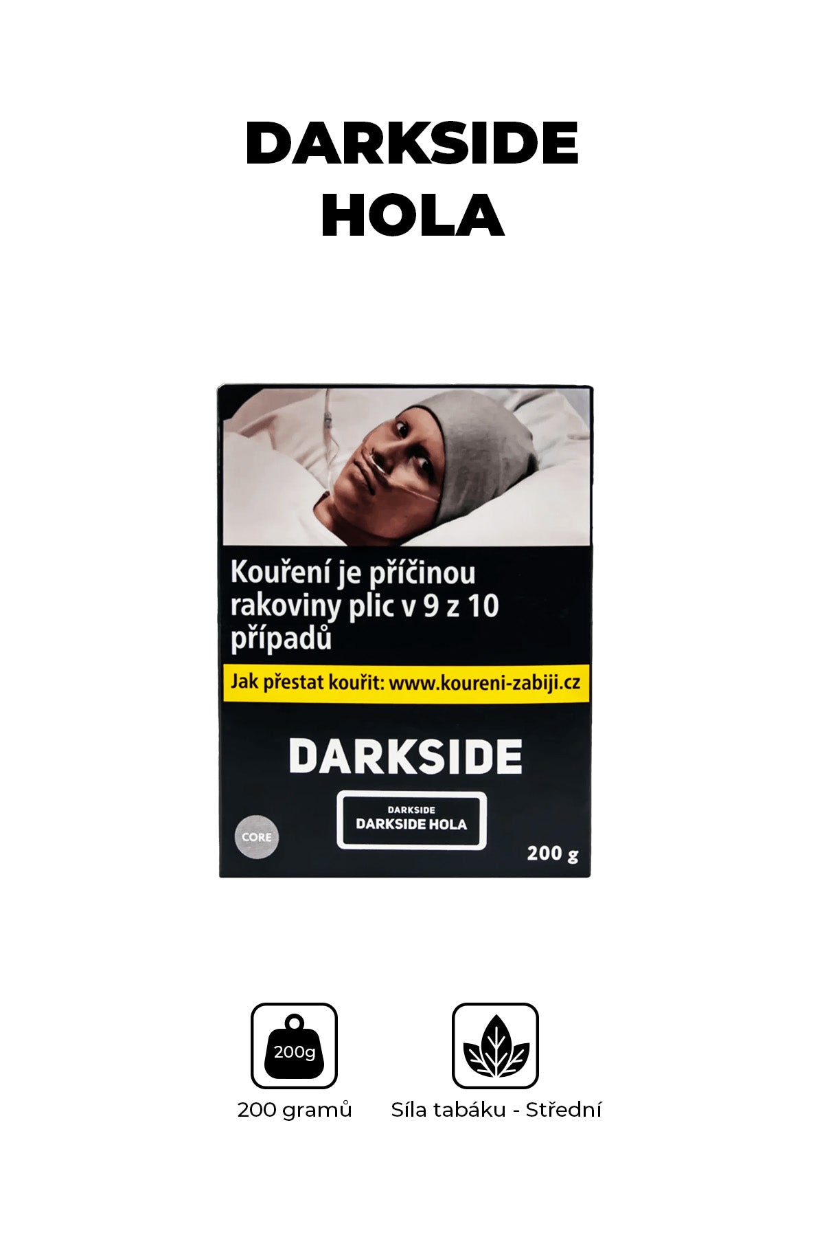 Tabák - Darkside Core 200g - Hola