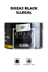 Tabák - Dozaj Black 125g - Illegal