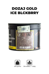 Tabák - Dozaj Gold 200g - Ice Blckbrry