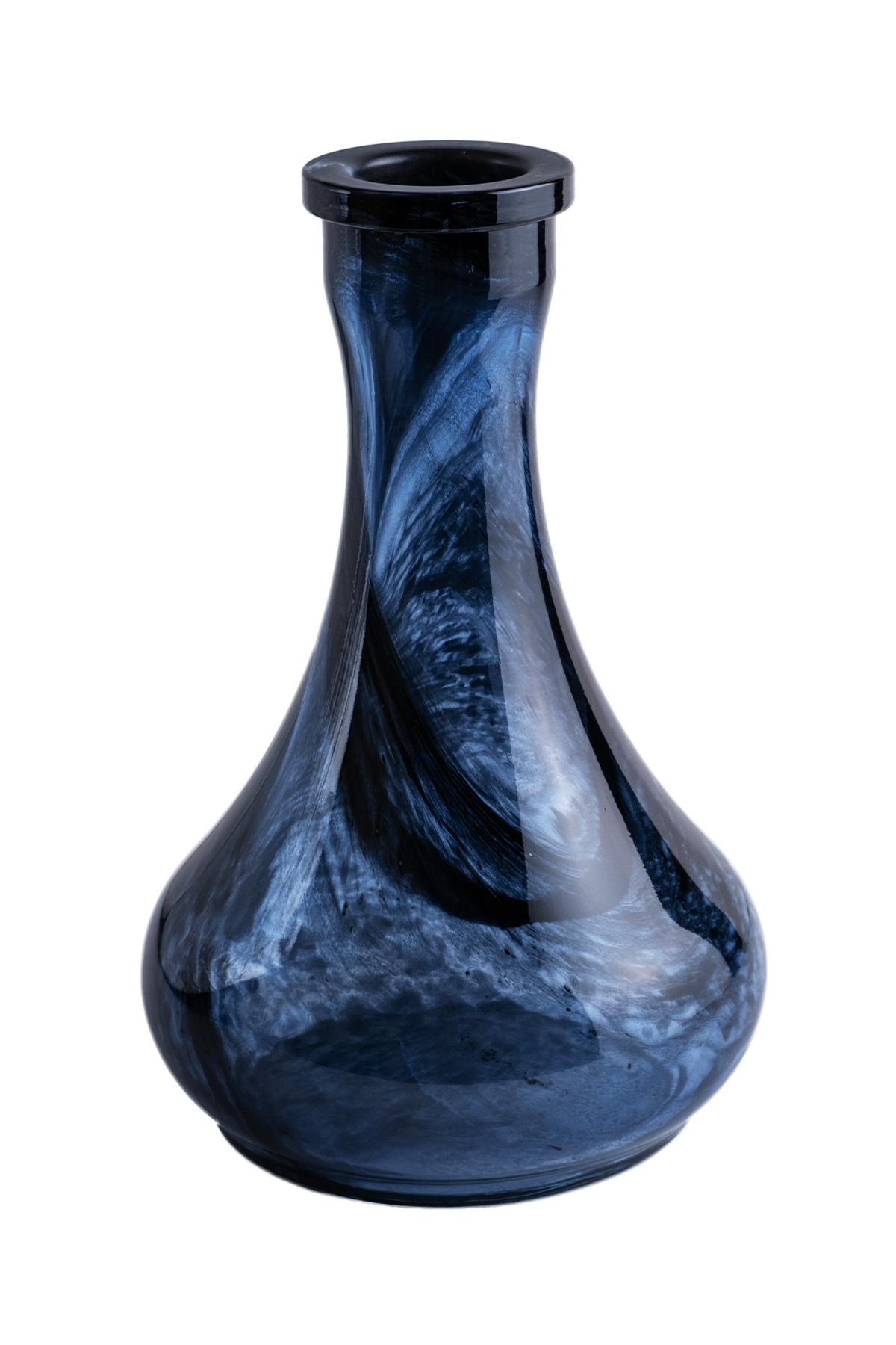 Váza - Drop Wave Black Blue
