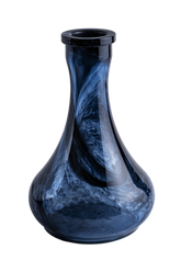Váza - Drop Wave Black Blue