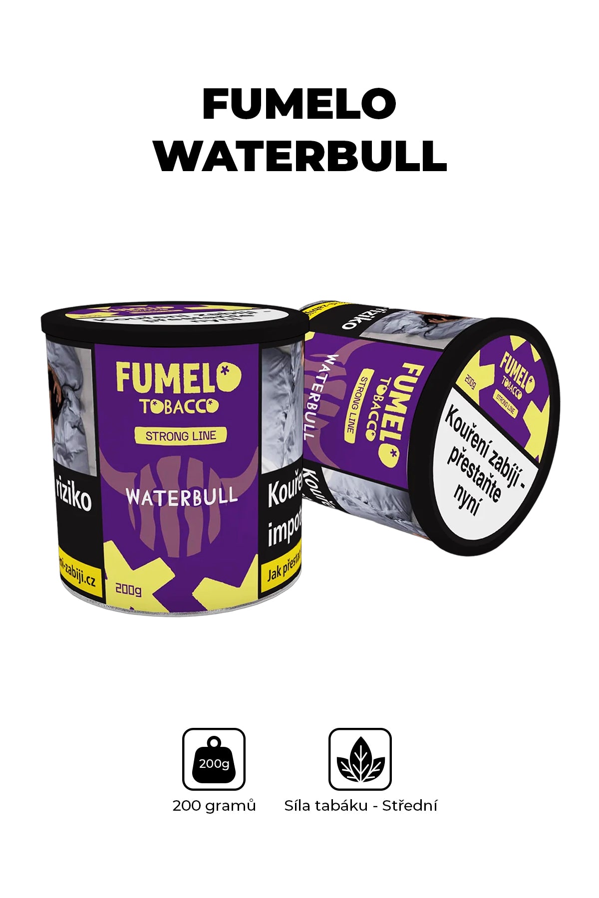 Tabák - Fumelo Strong 200gr - Waterbull