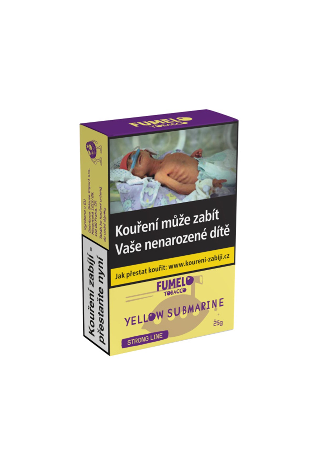 Fumelo Strong Yellow Submarine tabák do vodní dýmky 25g