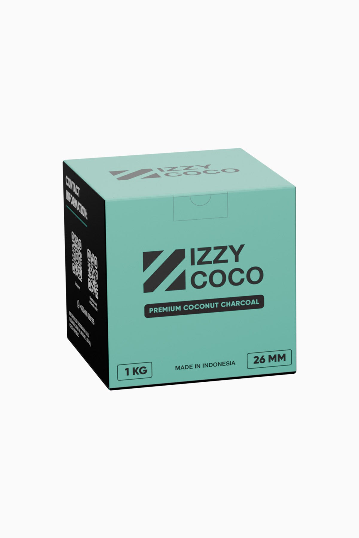 Charcoal - Izzy Coco 26mm 1kg
