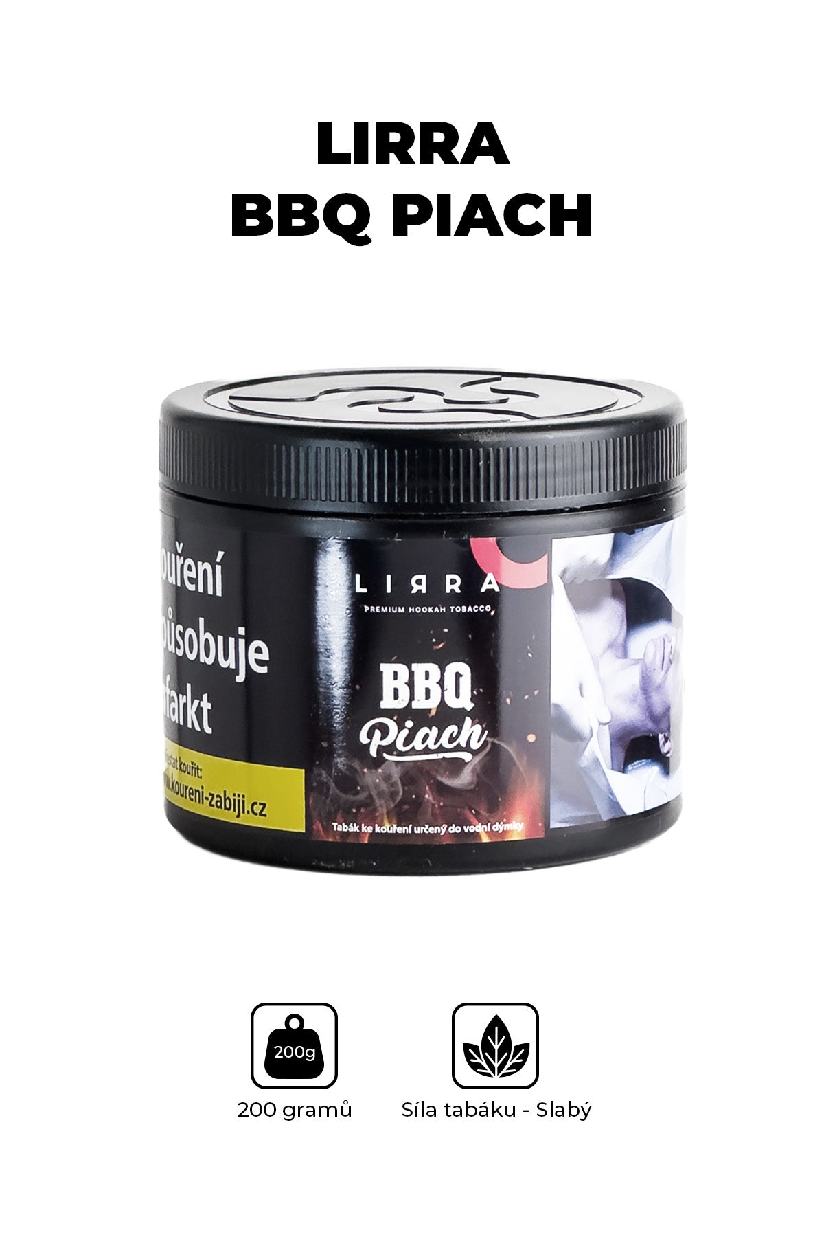 Tabák - Lirra 200g - BBQ Piach