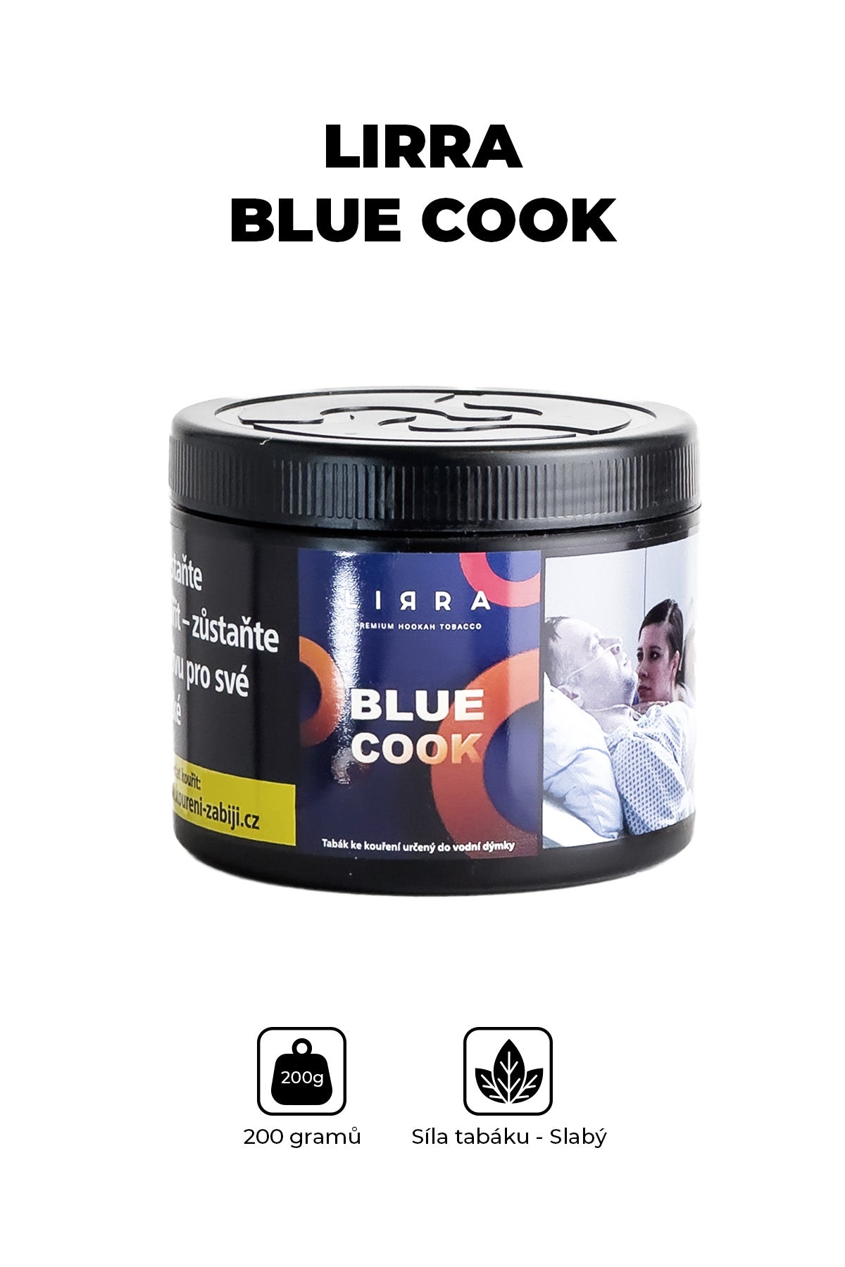 Tabák - Lirra 200g - Blue Cook