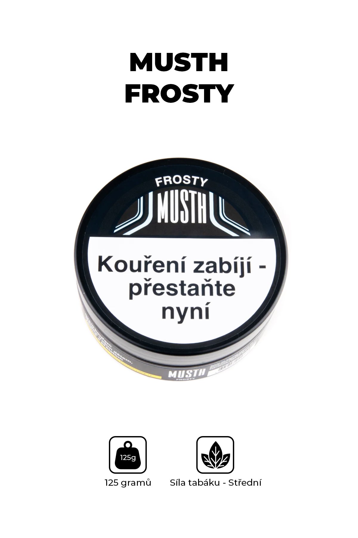 Tabák - MustH 125g - Frosty