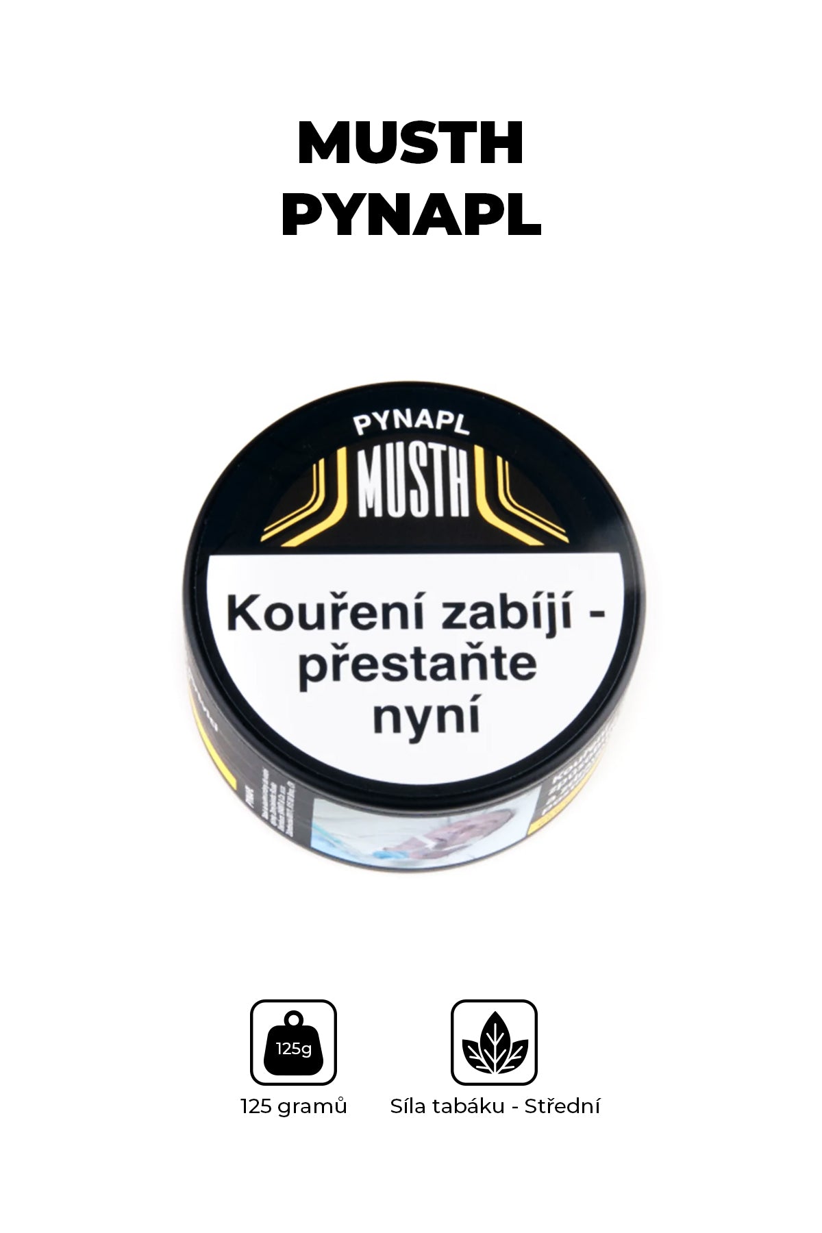 Tabák - MustH 125g - Pynapl