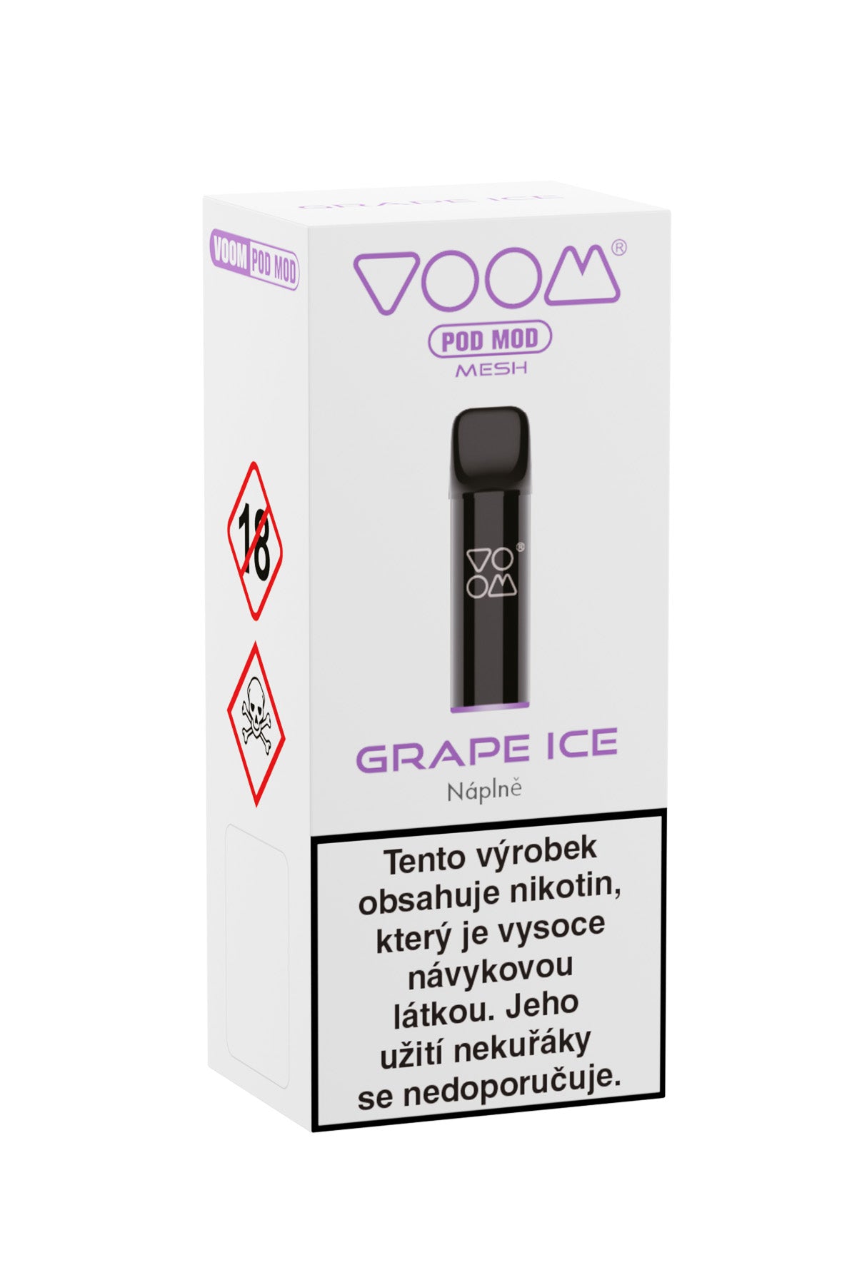 Napln - Voom Pod Mod - Grape Ice 20mg 1ks