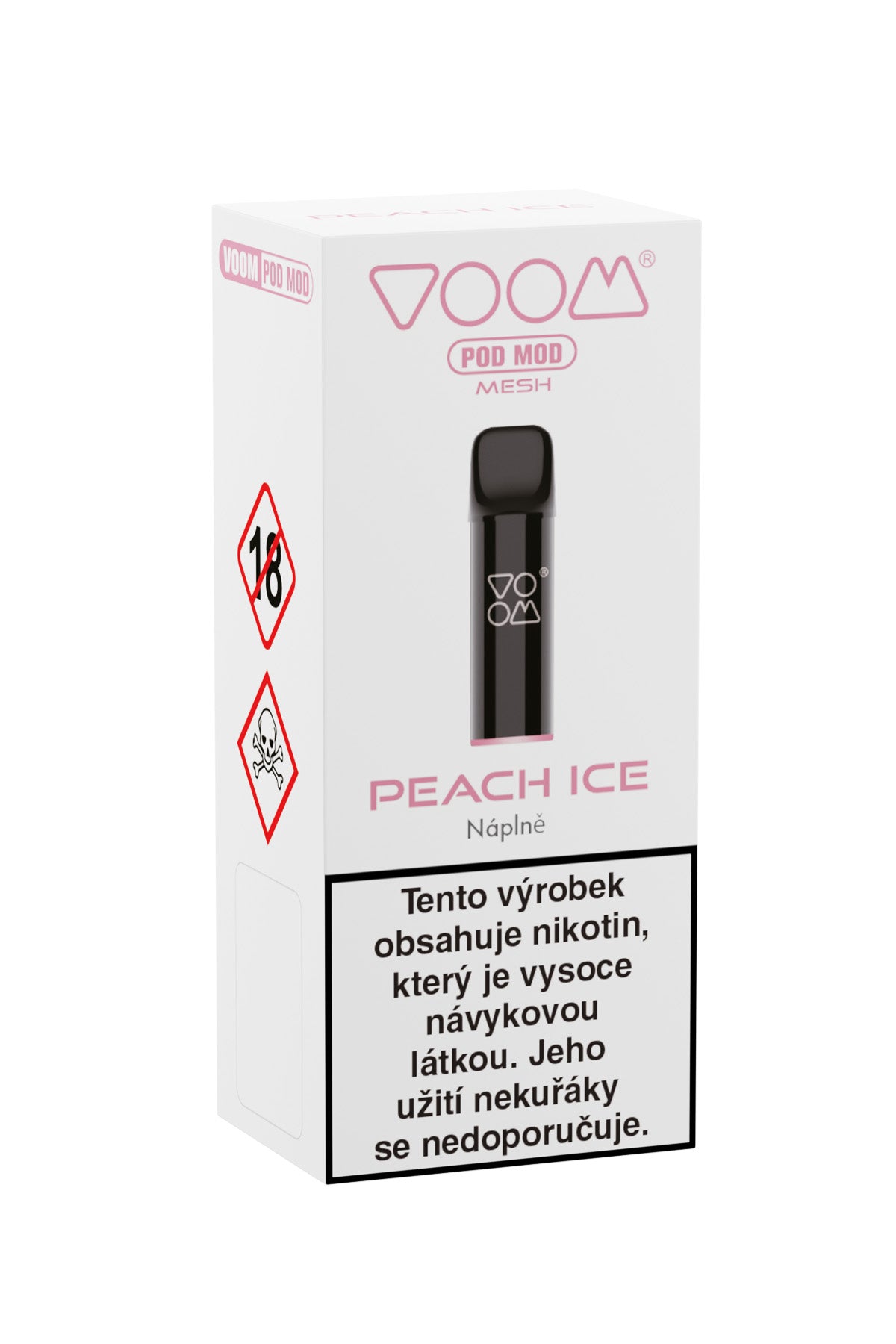 Napln - Voom Pod Mod - Peach Ice 20mg 1ks