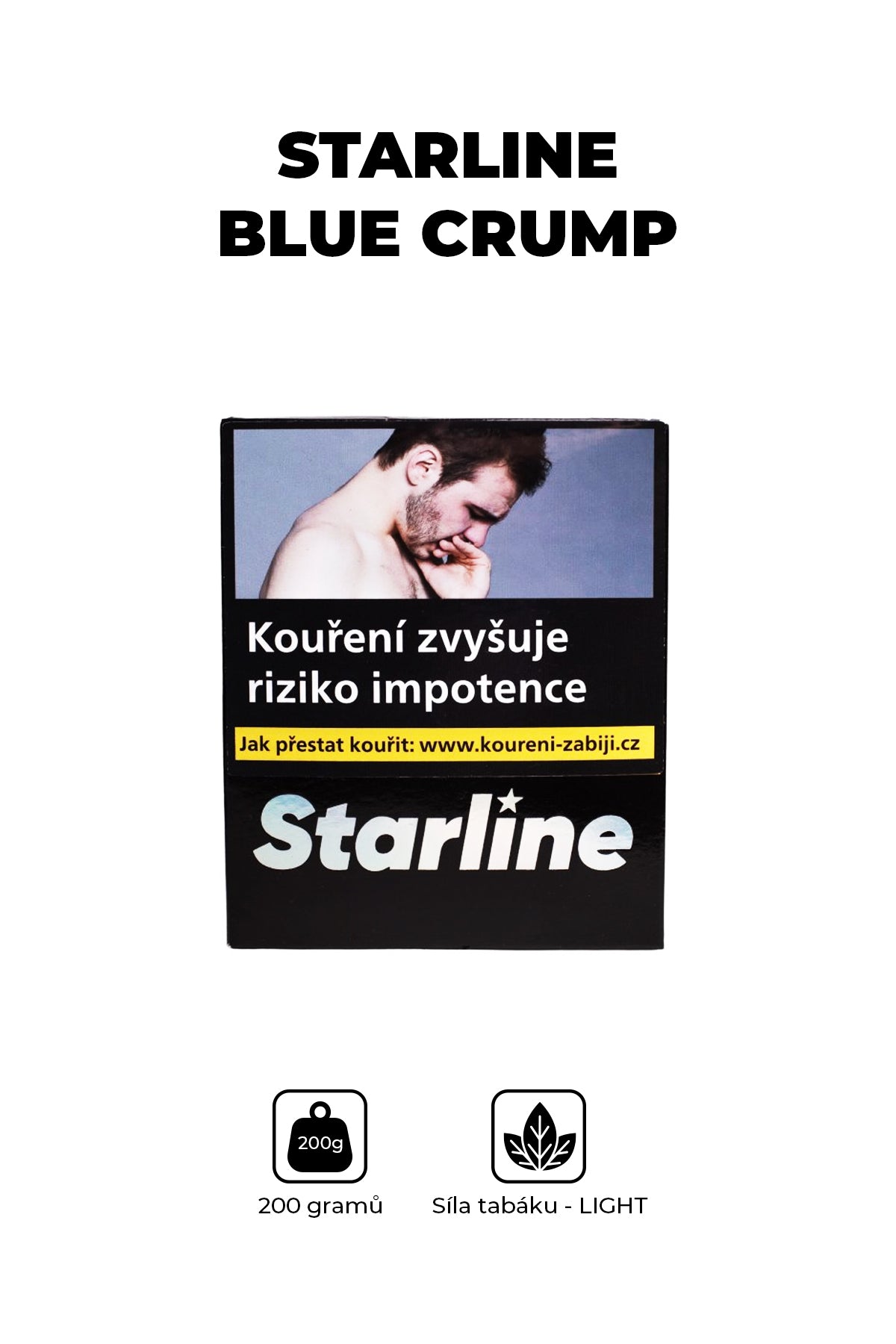 Tabák - Starline 200g - Blue Crump