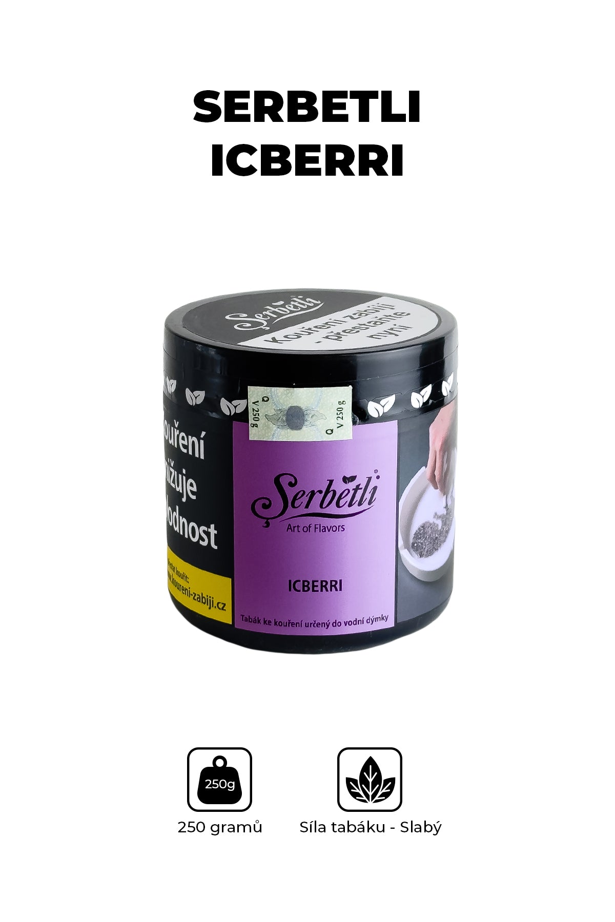 Tabák - Serbetli 250g - Icberri