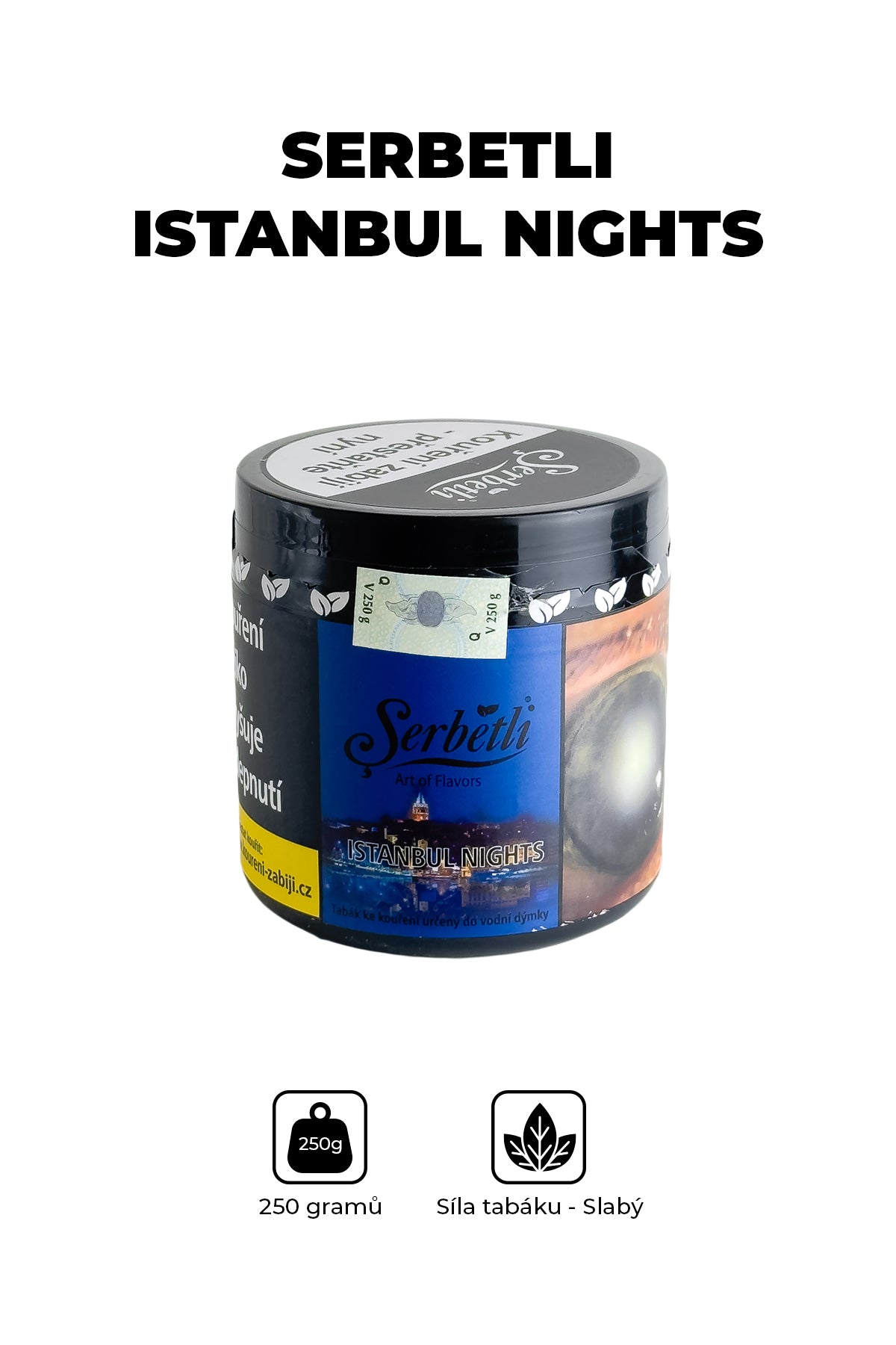 Tabák - Serbetli 250g - Istanbul Nights