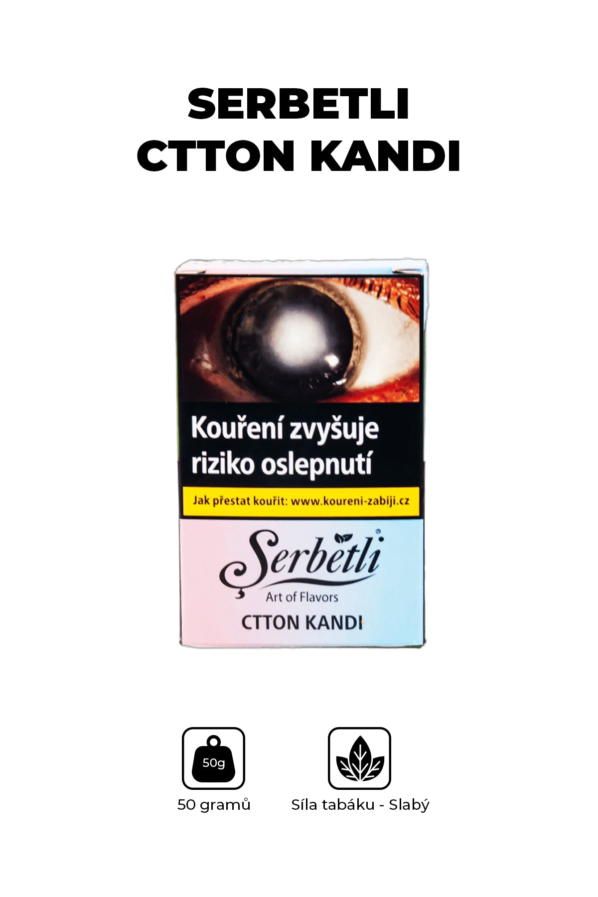 Tabák - Serbetli 50g - Ctton Kandi