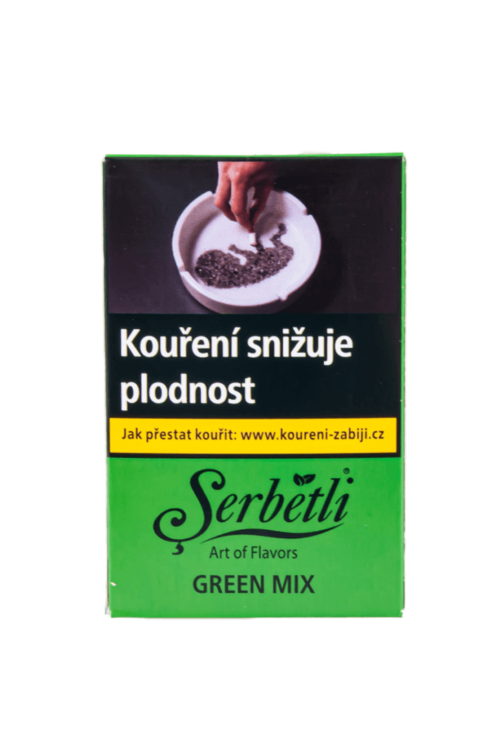 Tabák - Serbetli 50g - Green Mix