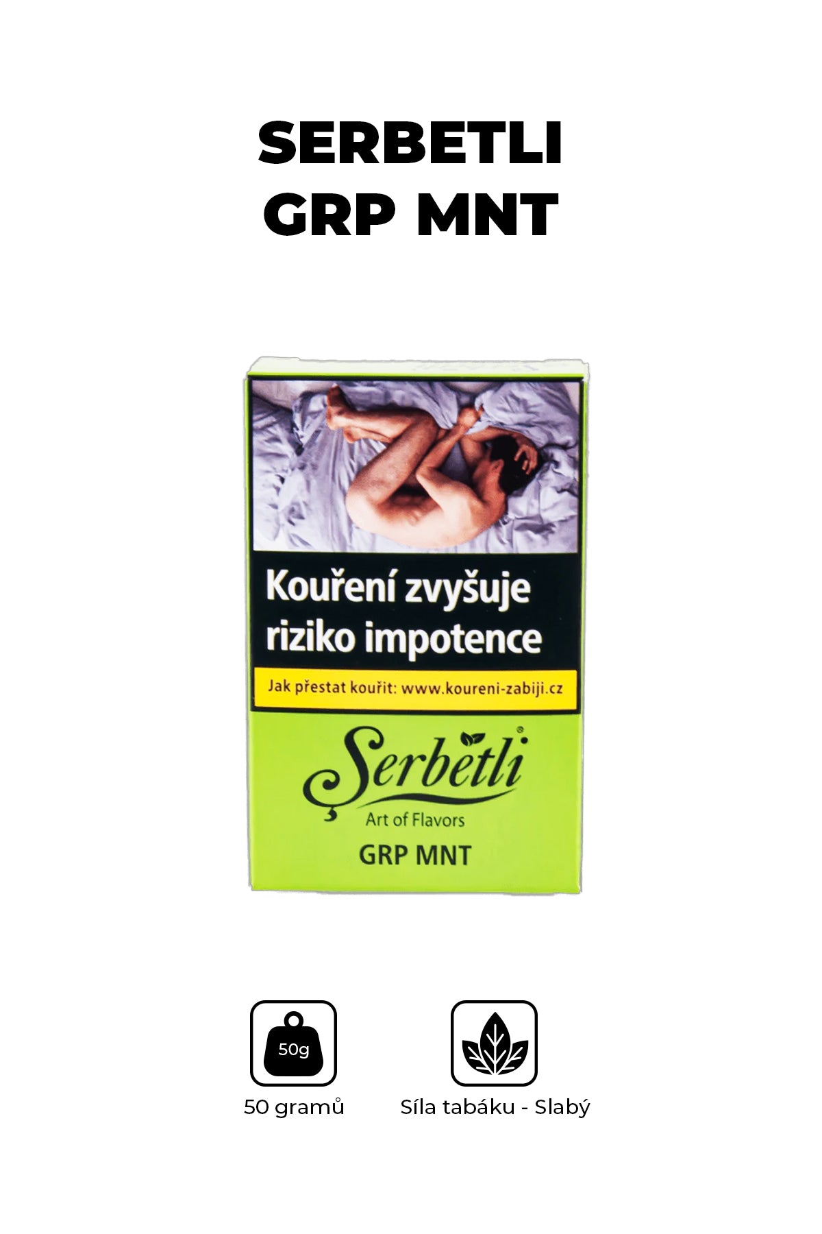 Tabák - Serbetli 50g - Grp Mnt