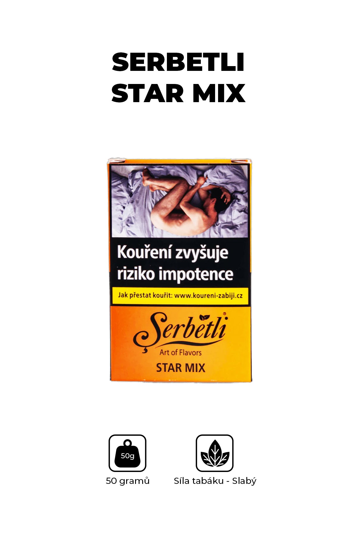 Tabák - Serbetli 50g - Star Mix