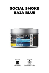 Tabák - Social Smoke 200g - Baja Blue