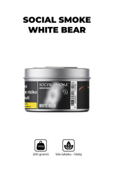 Tabák - Social Smoke 200g - White Bear