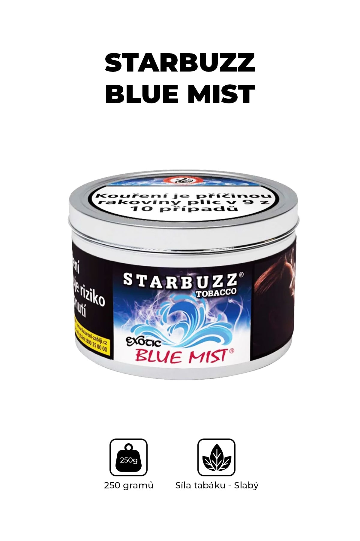 Tabák - Starbuzz 250g - Blue Mist