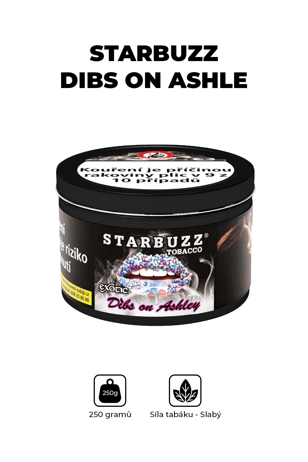 Tabák - Starbuzz 250g - Dibs on Ashle