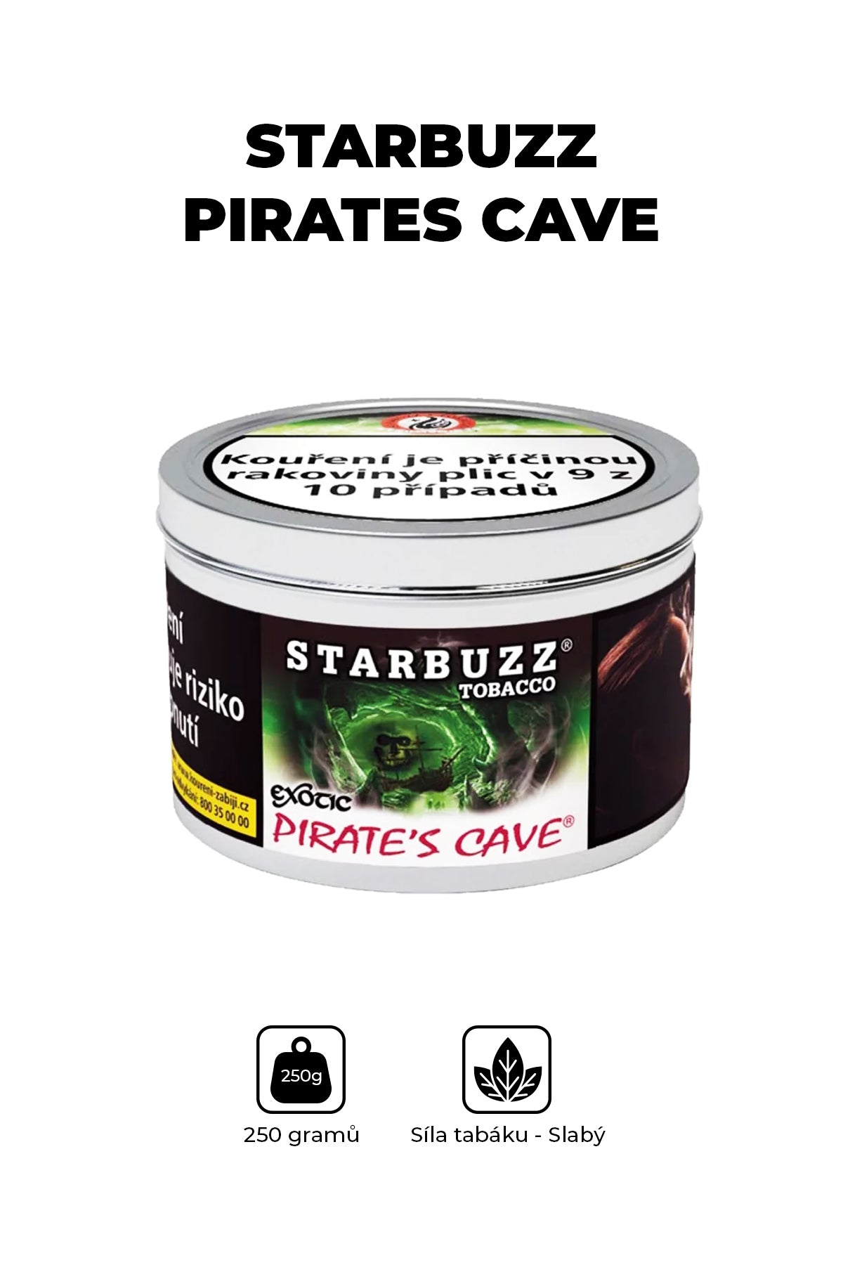 Tabák - Starbuzz 250g - Pirates Cave