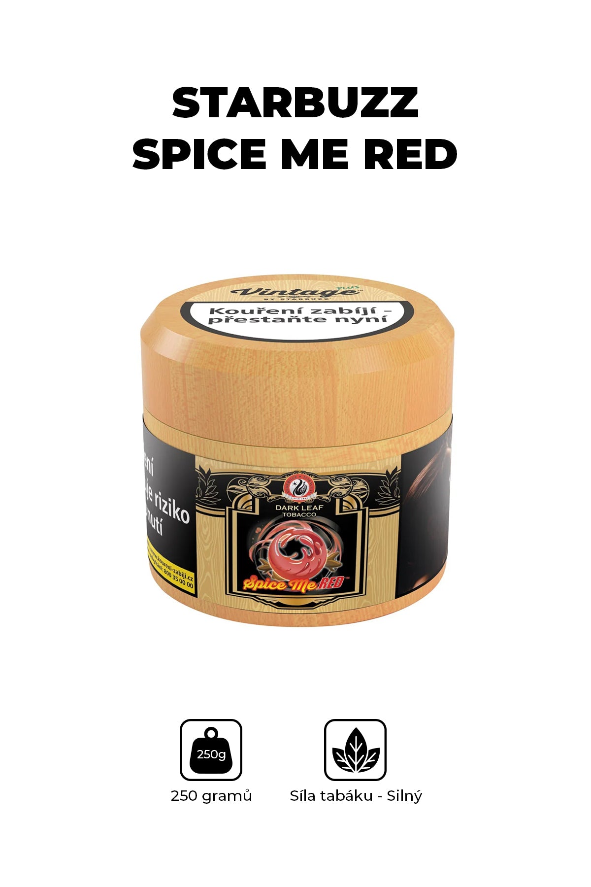 Tabák - Starbuzz Vintage 250g - Spice me Red