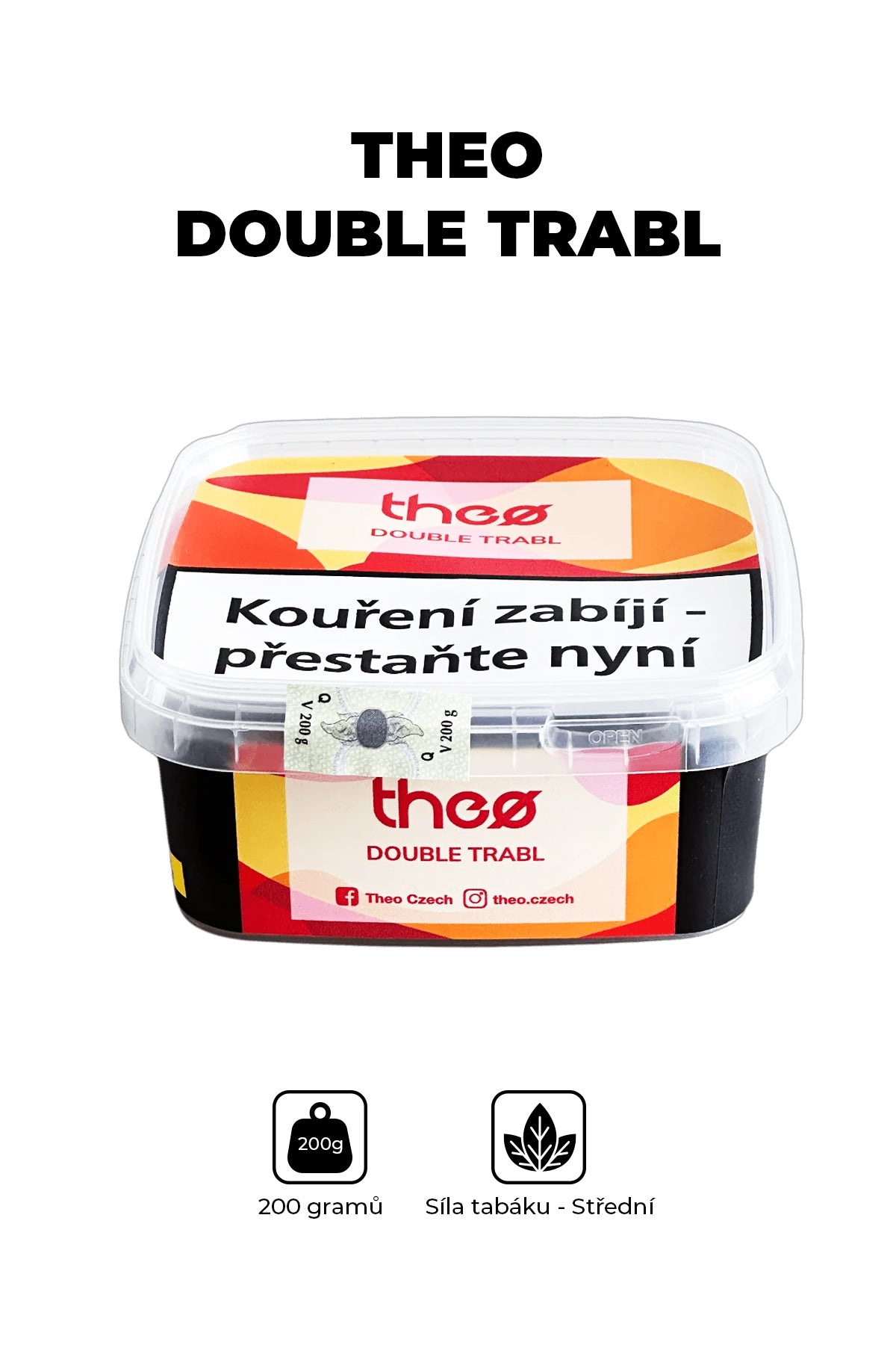 Tobacco - Theo 200g - Double Trabl