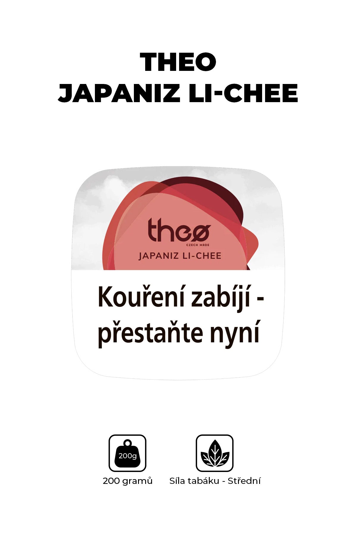 Tabák - Theo 200g - Japaniz Li-Chee