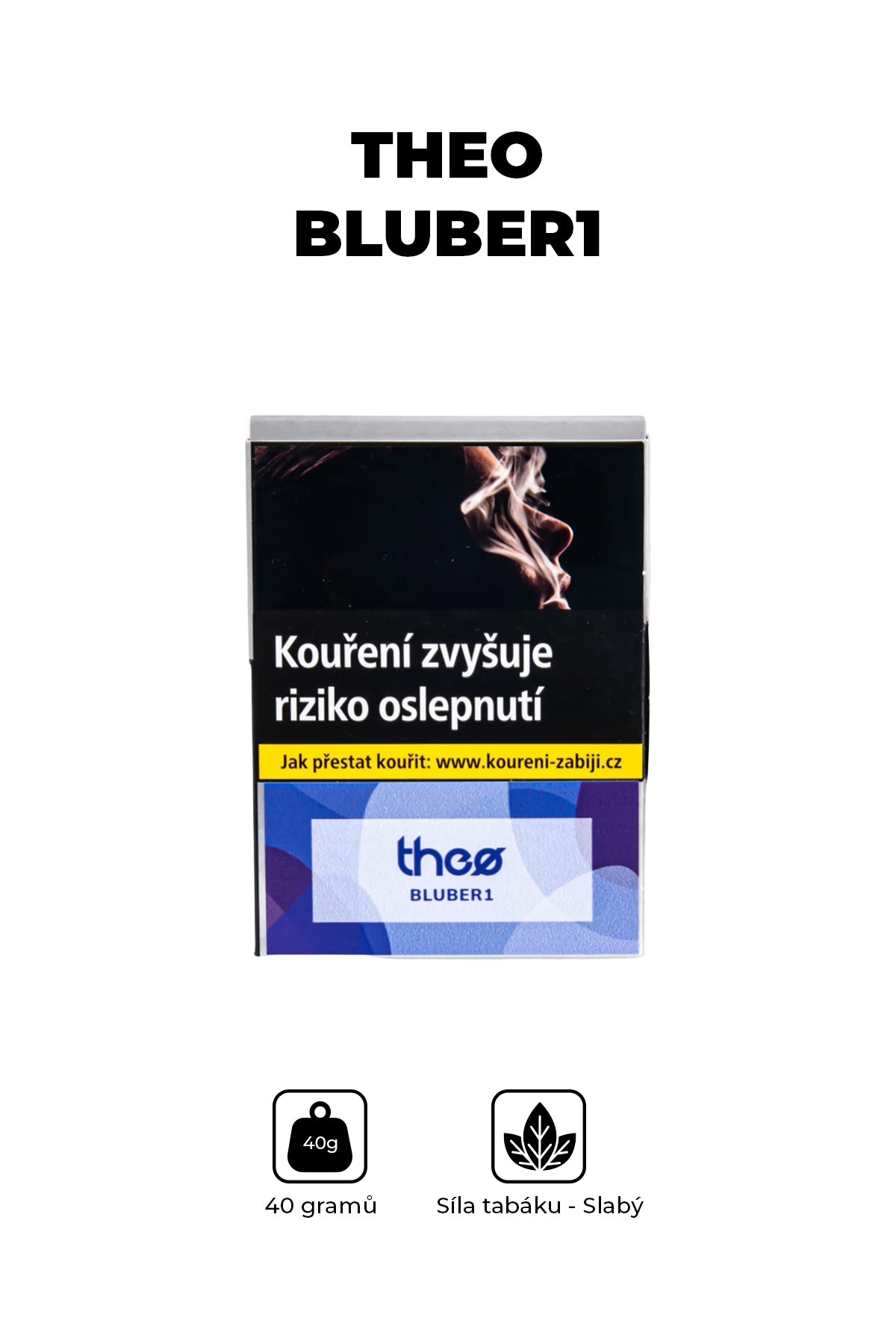 Tobacco - Theo 40g - Bluber1