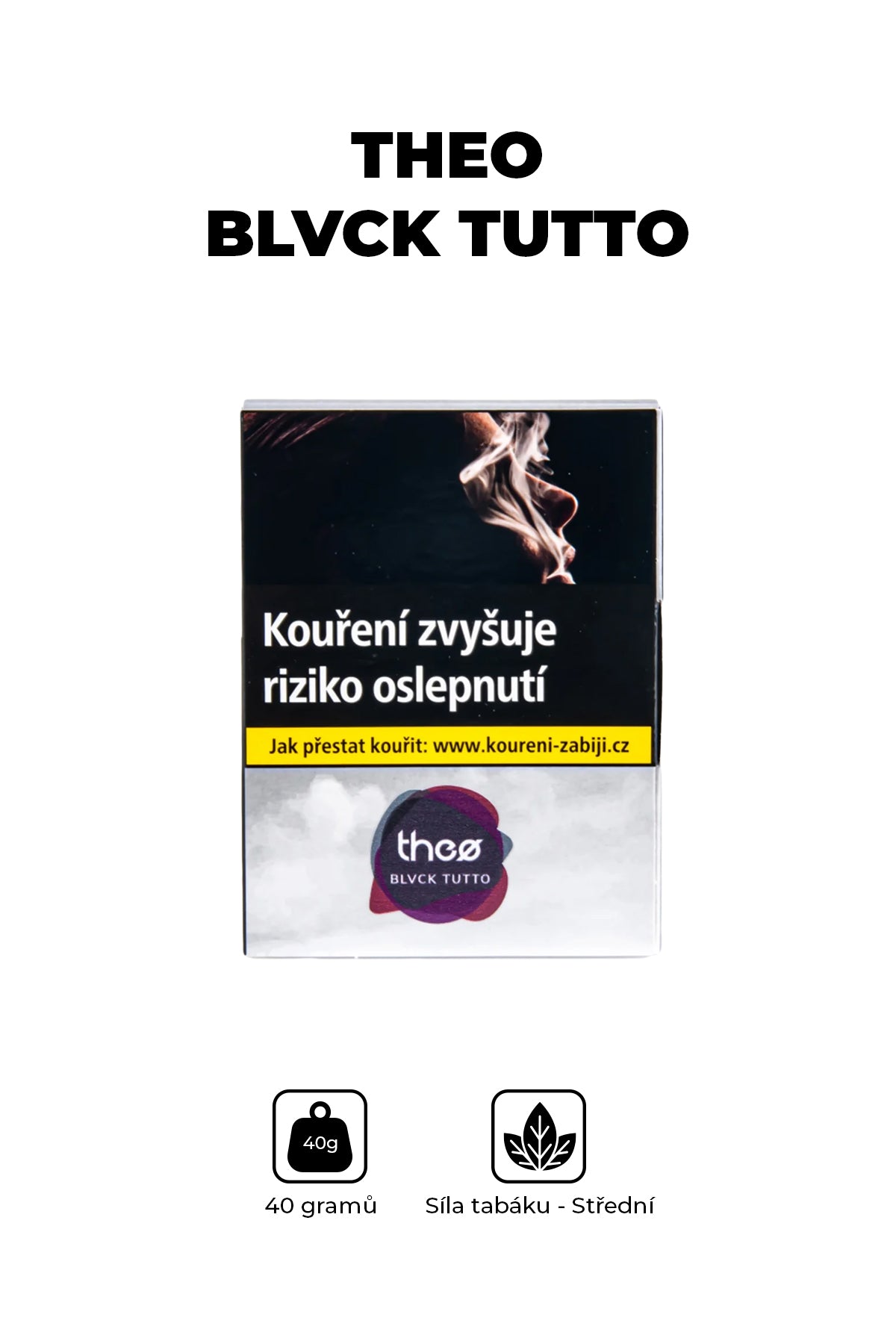 Tobacco - Theo 40g - Blvck Tutto