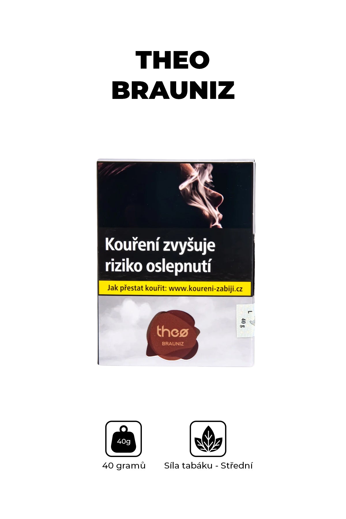 Tobacco - Theo 40g - Brauniz