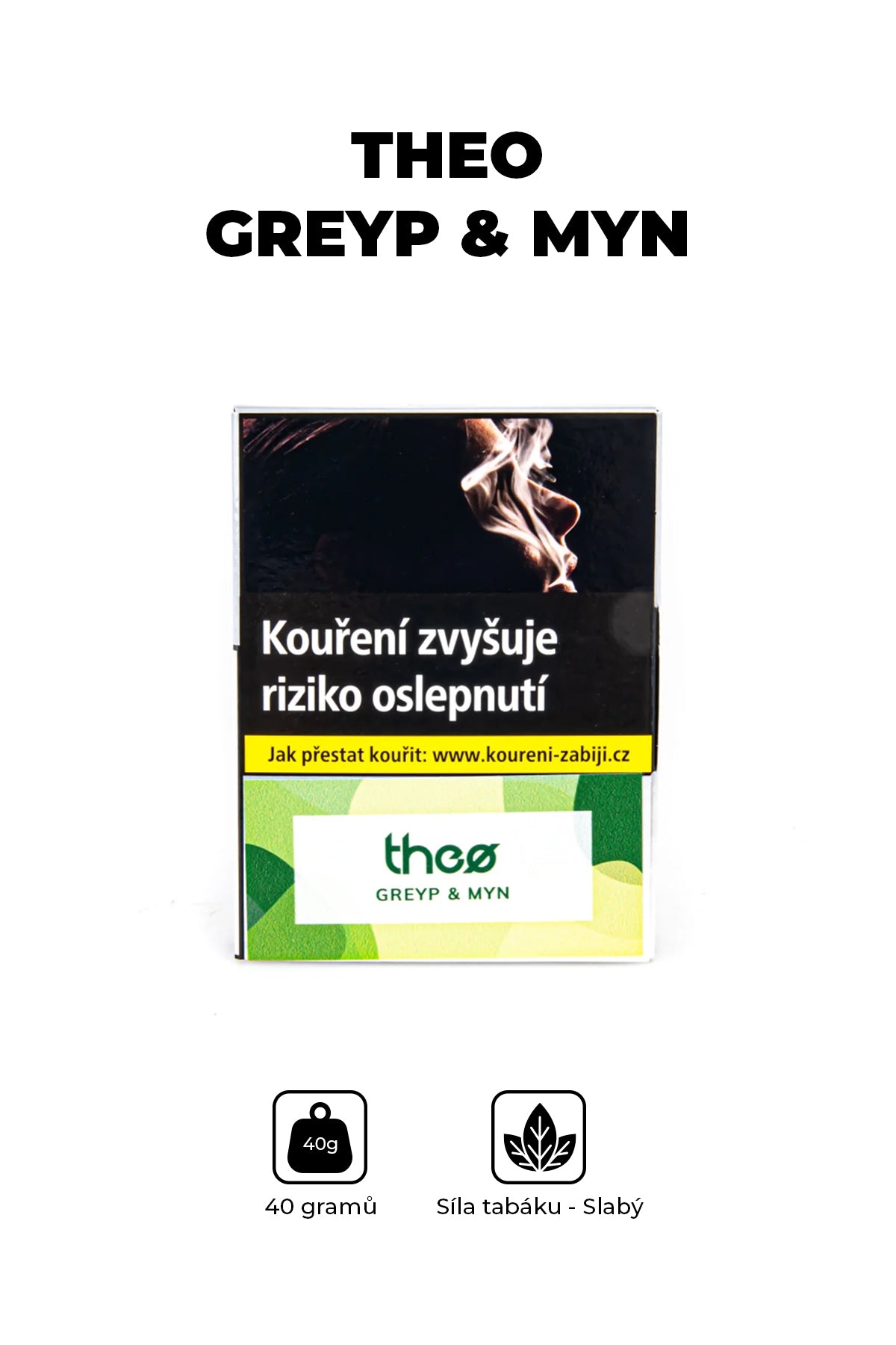 Tobacco - Theo 40g - Greyp & Myn