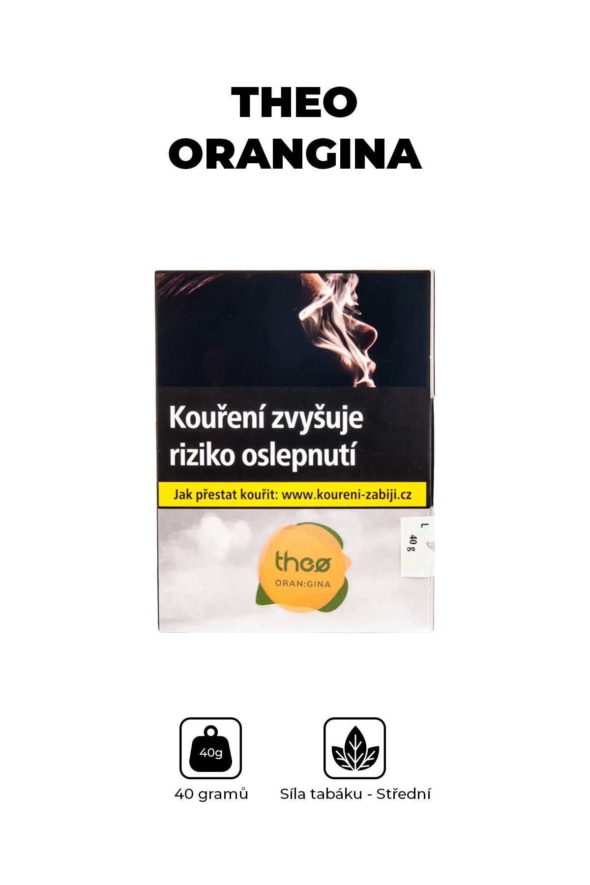 Tobacco - Theo 40g - Oran:Gina