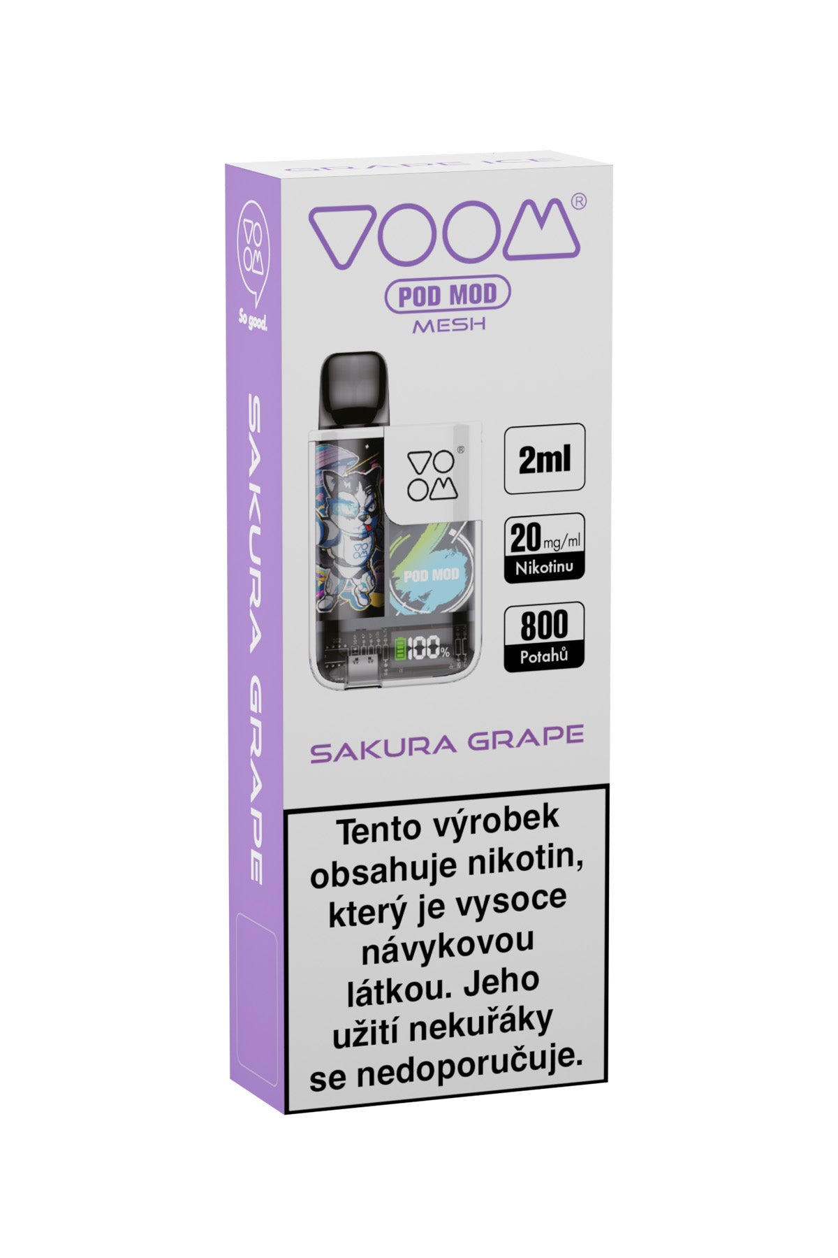 Voom Pod Mod 2 Kit - Sakura Grape 20mg