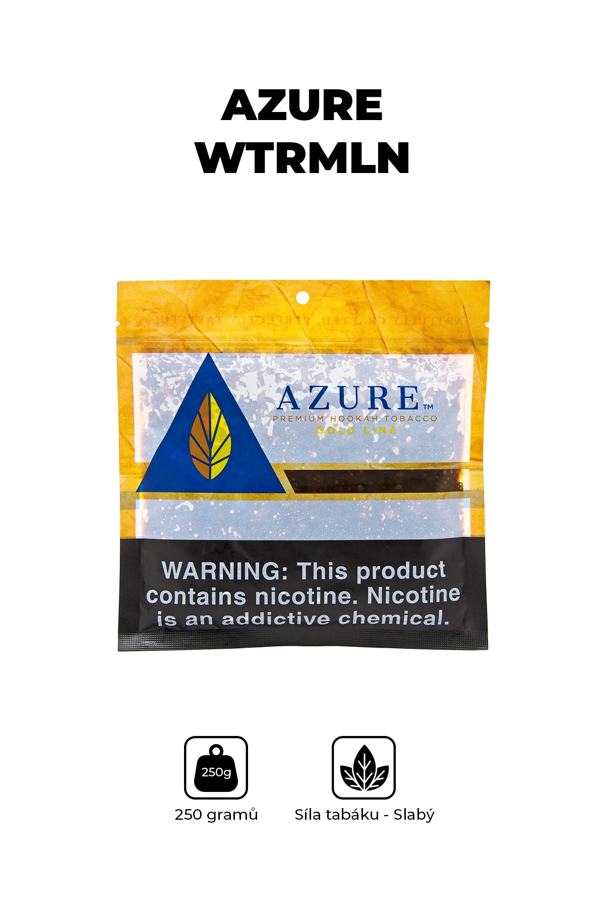 Tabák - Azure Gold 250g - Wtrmln