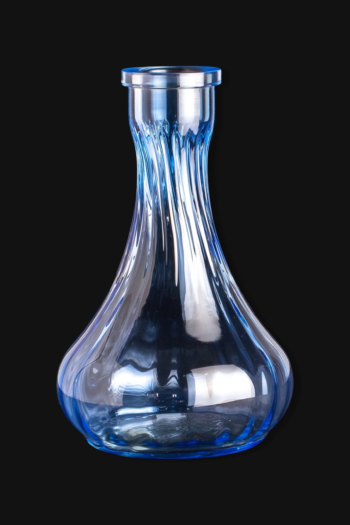 Váza - Drop Fluted Blue