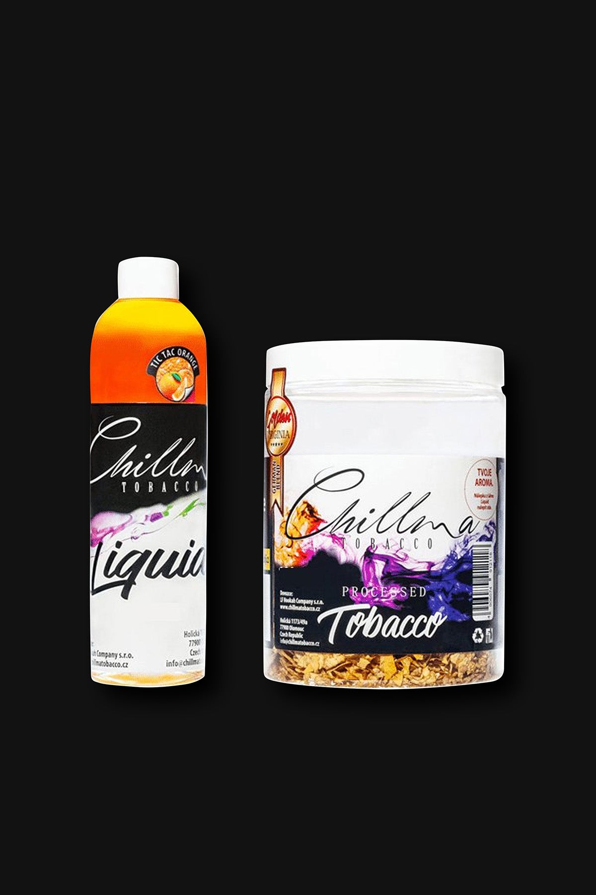 Tabák - Chillma RTM 250g - Tic tac orange