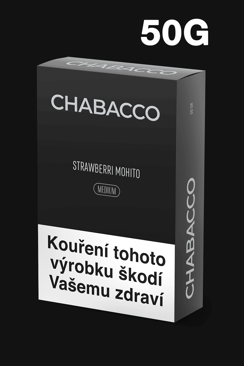 Tabák - Chabacco Medium 50g - Strawberri Mohito - Izzy Smoke