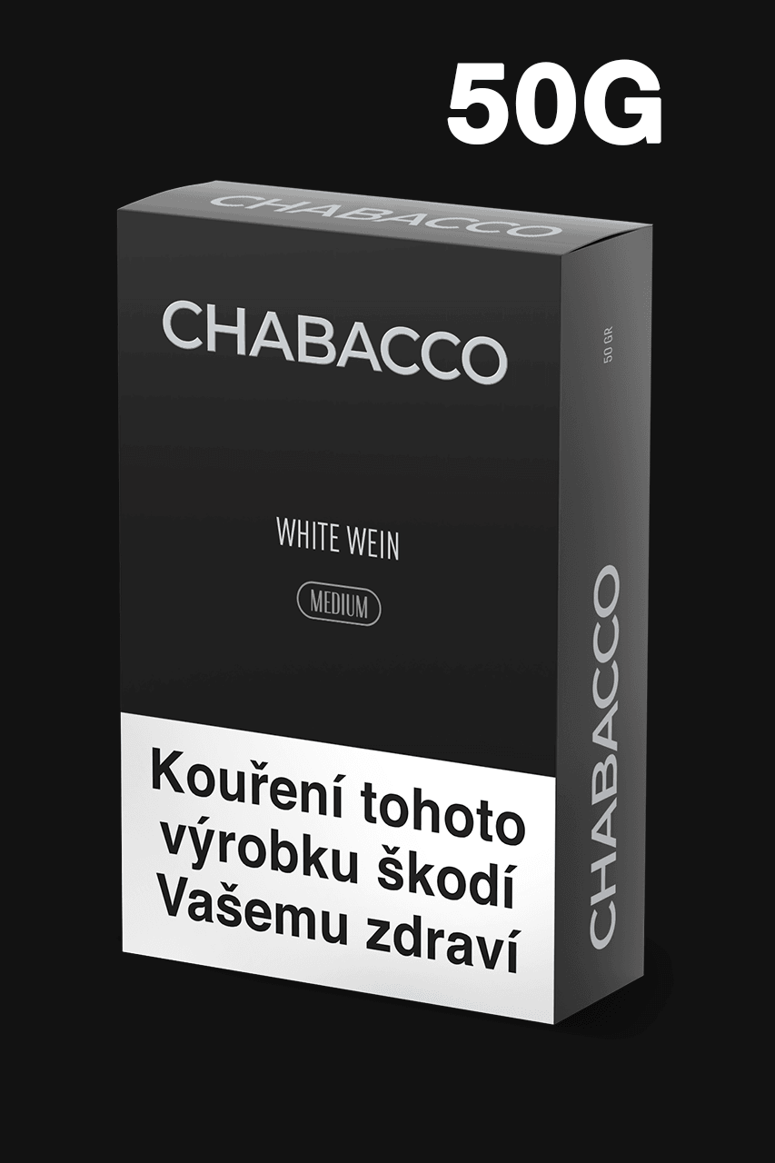 Tabák - Chabacco Medium 50gr White Wein - Izzy Smoke